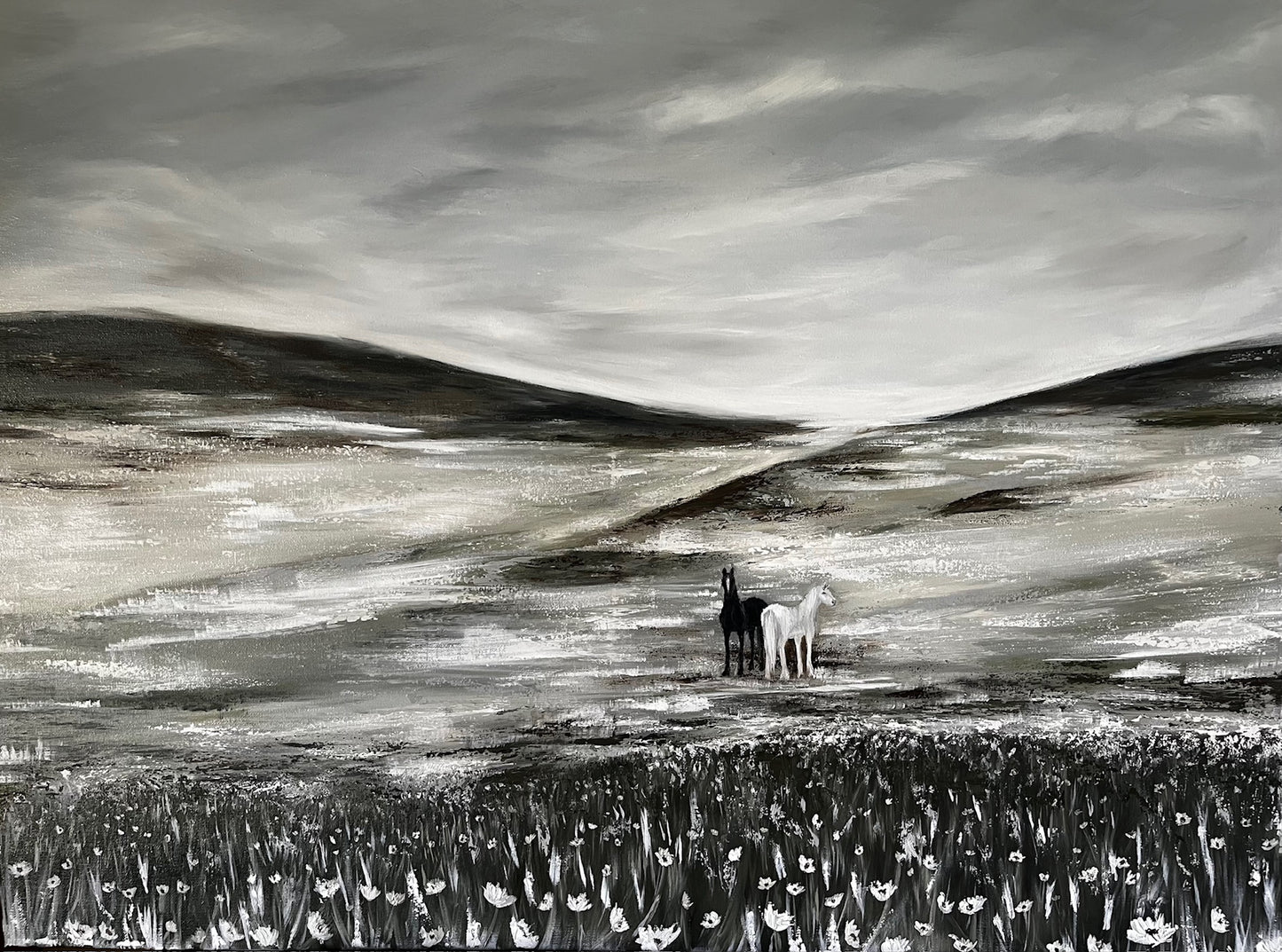 Blooming field
